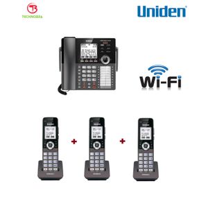 Uniden Système Standard téléphonique sans fil + 3 poste téléphone (4 lignes) (1 AT4801 et 3 AT480HS) - Pack Standard téléphonique