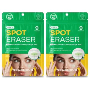 NOLAHOUR Lot de 2 - Patch Anti-Imperfections Spot Eraser - Micropoint Cible - Soin Ciblé Pour Boutons -