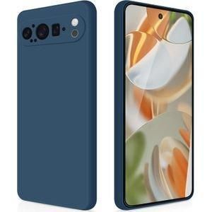Case Pochette Souple Liquid Silicone liquid pour Google Pixel 9 Pro - bleu