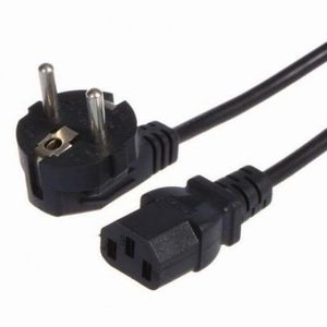 Cable Alimentation PC 220V Trèfle 1.8m