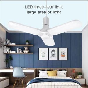 Lampe de ventilateur pliable LED Ampoule 45W B22 Lampe d'éclairage à économie d'énergie