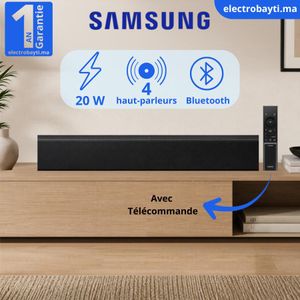 Samsung Barre de son B-series HW-B400F 2.0 ch avec caisson de basses 