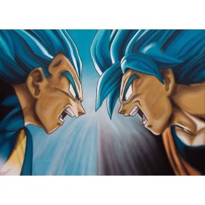 Dragonball 137  Anime Manga Painting style Poster Chambre