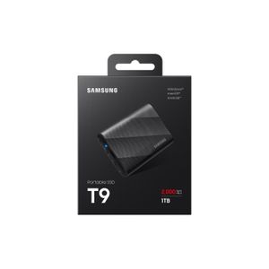 Samsung Portable SSD T9 USB 3.2 Gen 2x2 1 To – Disque SSD Externe Haute Vitesse jusqu'à 2000 Mo/s