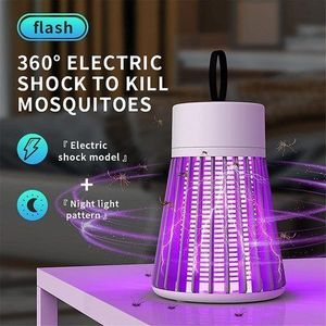 Lampe Anti Moustique Interieur, 360 Degrés Lampe À Mouches, UV Tue Mouche  Electrique Intérieur