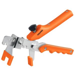 Outil de nivellement - Acier et Plastique - Pose de Carrelage - Orange