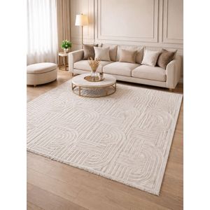 Tapis anti tache de salon 160x230 cm