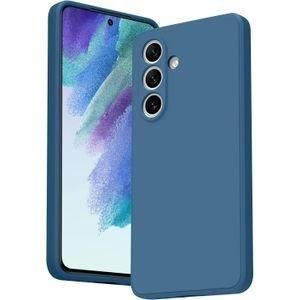 Case Pochette Souple Liquid Silicone liquid pour Samsung S23 FE- bleu