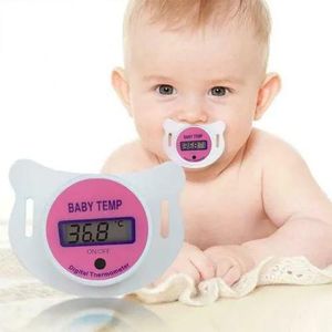 Thermomètre numérique LCD tétine Mamelon pour Bébé