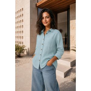 Marwa Chemise À Boutons - CH1651E25 - Ciel