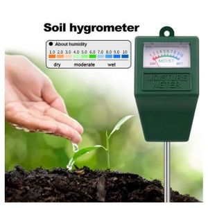 NOYAFA - Testeur de sol numérique Humidité Température Mètre Instrument  d'étude du sol Acidité Alcali Mètre