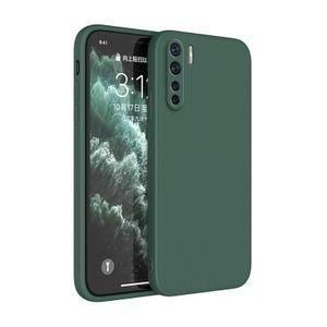 Case Coque Souple Liquid Silicone pour Oppo Reno 3 vert – Protection élégante et maniabilité