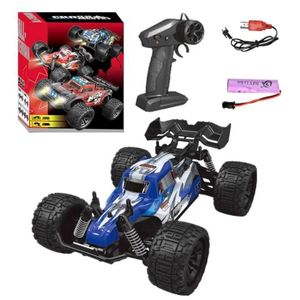 voiture télécommandée buggy tout terrain avec batterie rechargeable - Voiture enfant d'aventure rc 