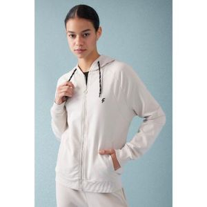Defacto Cardigan Femme coupe regular en coton - Beige - B4660AX.