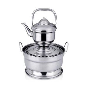 Lavabo traditionnel en INOX Mghessel marocain Bouilloire pour se laver les mains