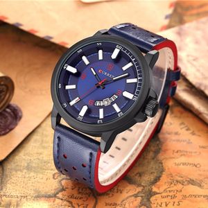 Curren 8228 Montre A Quartz Pour Homme Bleu a prix pas cher Jumia Maroc