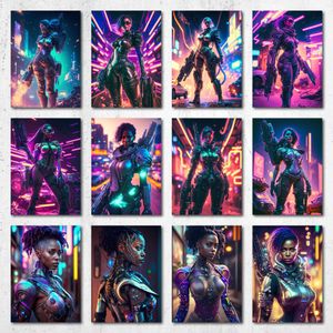 Cyberpunk Girls, Compilation 3, 12 Poster A5