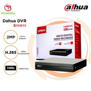 Dahua DVR 8 Ports ORIGINAL 2MP 1080P (XVR1B08-I) XVR 8 PORTS / DVR 8PORTS