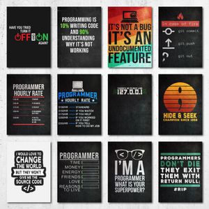 Programmer, Developer Quotes, Compilation 10, 12 Poster A5