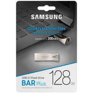 Samsung Stockez plus, transférez vite avec la clé USB Samsung BAR Plus 128 Go !