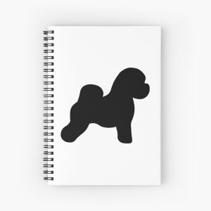 Bichon Frise Dog Spiral Notebook Bloc note