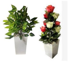 Pots De Fleurs Artificielles, Décoration De Maison, Décoration D'intérieur