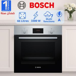 Bosch Four multifonction encastrable - 66 L - 3300 W - Inox