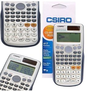 Calculatrice Scientifique Solaire Portable Pliable, Avec Bloc