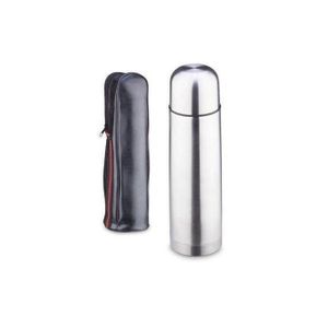Thermo Inox // Thermo 0.75L à Bouchon - Tasse + sac // Pour Boissons Chaudes / Froides