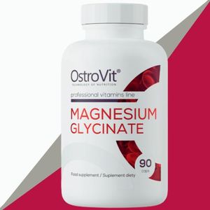 Swanson Magnesium Glycinate, 400 mg - Supports Bone, Heart, Nerve, Muscle & Sleep - 90 Capsules