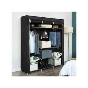 Armoire Penderie de Rangement de vos vêtements et sacs en tissu pour les Chambre - Grande taille