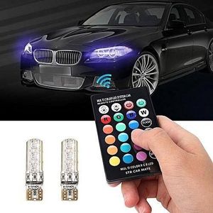 10Pcs T5 LED Lumières de tableau de bord de voiture, lampe de