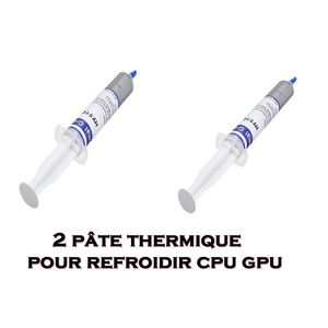 Hy510 2 Pâte thermique gris pour refroidir CPU GPU