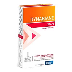 Pileje Tyrosine, Racine de Panax, Guarana, Cuivre, Vitamines - Énergie et Vitalité - 30 Gélules Végétales