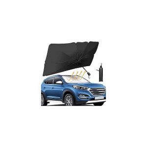 Pare-Soleil pour Pare-Brise de Voiture, Pliable, Bloque les Rayons UV et Réduit la Chaleur