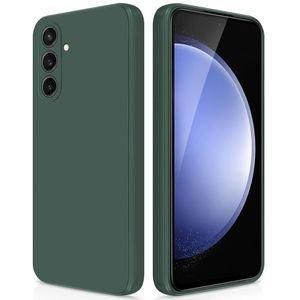 Case Coque Souple Liquid Silicone pour Samsung Galaxy S23 FE vert – Protection élégante et maniabilité