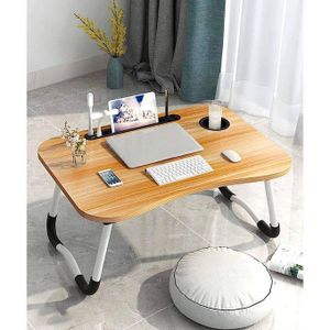Table pliable pour ordinateur portable, bureau de lit ,table portable polyvalent