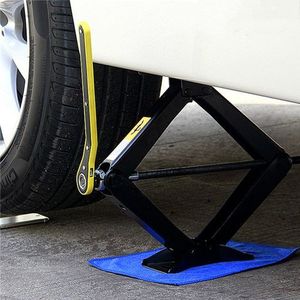 Generic Pack Cric de voiture pliable + Clé à cliquet pour poignée de cric à  prix pas cher