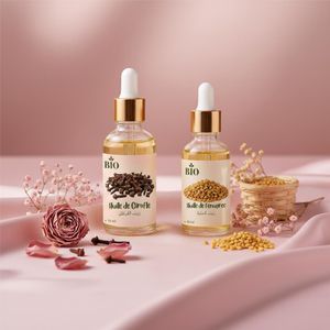 Bio Pack x2 Huile girofle 50 ml et Huile fenugree 30 ml routine beauté