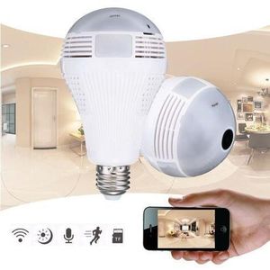 Caméra de Surveillance Wifi ampoule lampe  caméra 1080 IP sans fil P2P