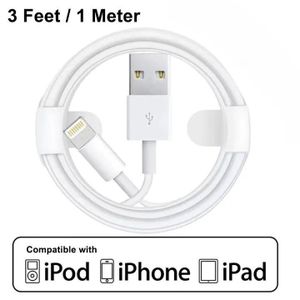 Câble de chargement USB pour iphone 7 X XS 11 12 13 14 Pro Max Charging Cord