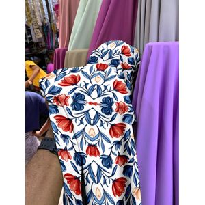 Tissu Floral Unisexe Premium – Idéal pour Chemises & Pantalons