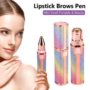 ماكينة حلاقة كهربائية قابلة لإعادة الشحن 2 في 1 وجهاز إزالة الشعر للجسم والوجه للنساء