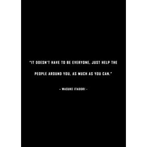 Jujutsu kaisen quotes  Poster Chambre Haute Qualité