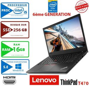 Lenovo Thinkpad T470s au meilleur prix  Jumia Maroc