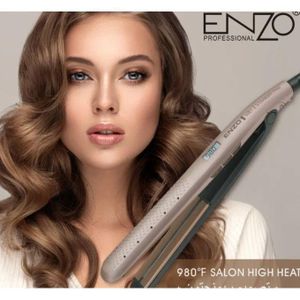 Enzo  PROFESSIONAL Lisseur en Céramique Avec Affichage LED 980°F
