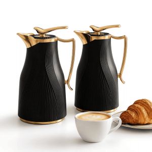 Pichet Thermos Premium 0.6L / 1L – Garde chaud & froid 24 heures – Qualité supérieure avec finition élégante