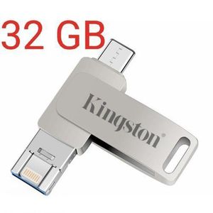 Kingston 32G 4-in-1 USB 3.0 Compatibel met PC, Android, iOS - Plug & Play