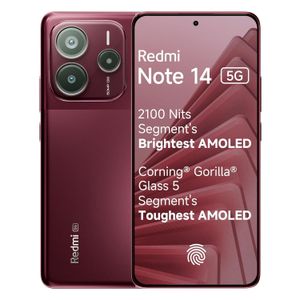 XIAOMI ريدمي نوت 14 AMOLED 120Hz 6.67 (8 جيجابايت، 256 جيجابايت) MediaTek Helio G99-Ultra - 108MP/20MP - بنفسجي