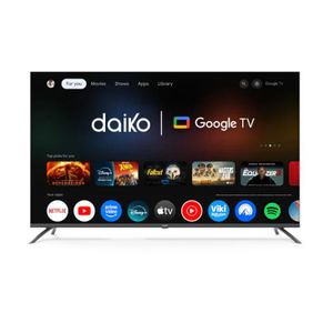 Daiko SMART TV 43" QLED Google Gaming TV 60 Hz SMART Metal Frameless FHD